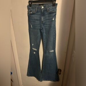 Black orchid bell bottom jeans